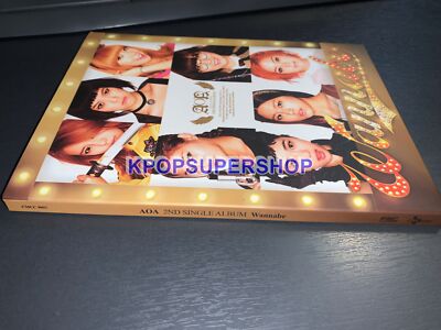 AOA 2nd Single Album Vol. 2 Wanna Be CD Great No Photocard Rare