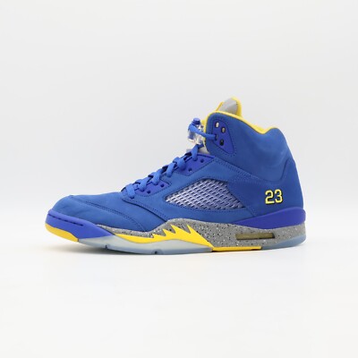 CD2720-400 Nike Air Jordan 5 Retro Laney Varsity Royal Blue Yellow