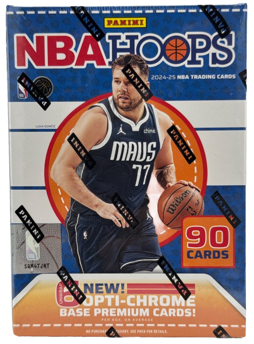 Panini NBA Hoops Basketball 2024-25 Trading Cards 90 Cards Sealed