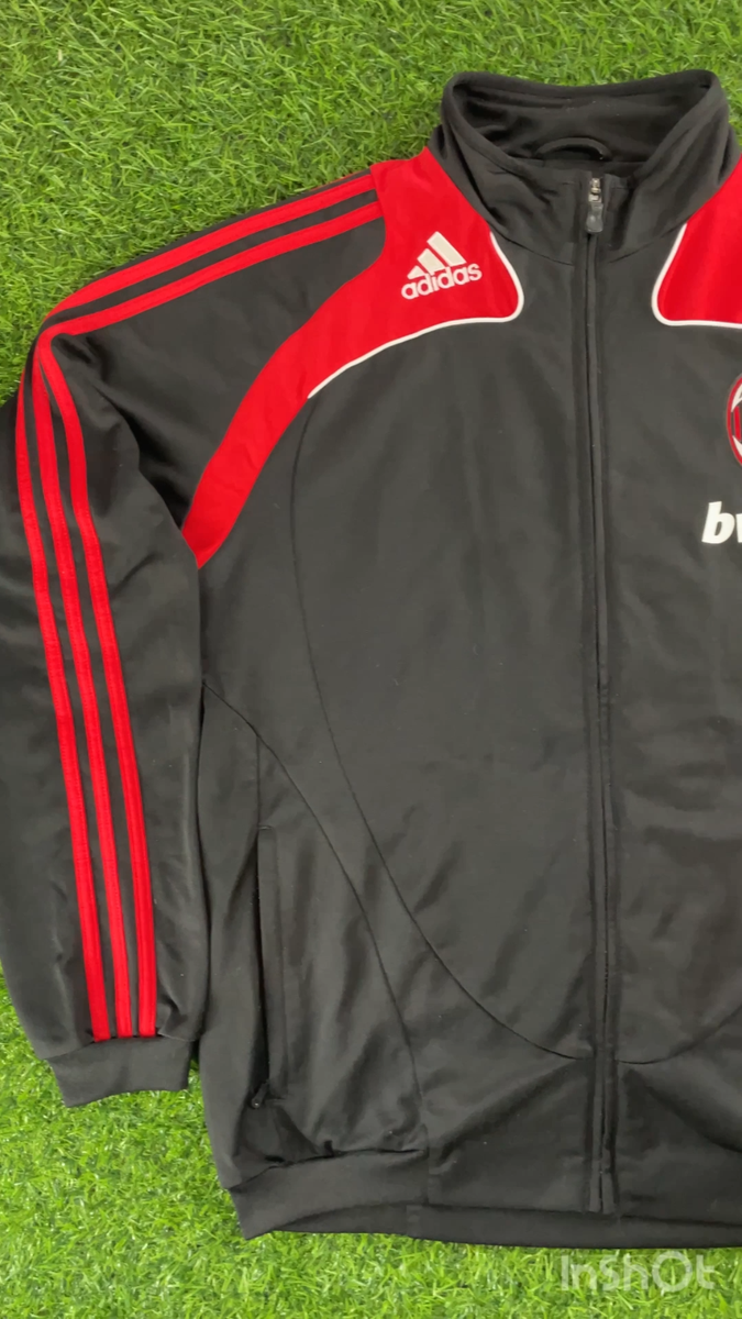 AC Milan 2008 Official Track Jacket Tracksuit - JPN XL / US M