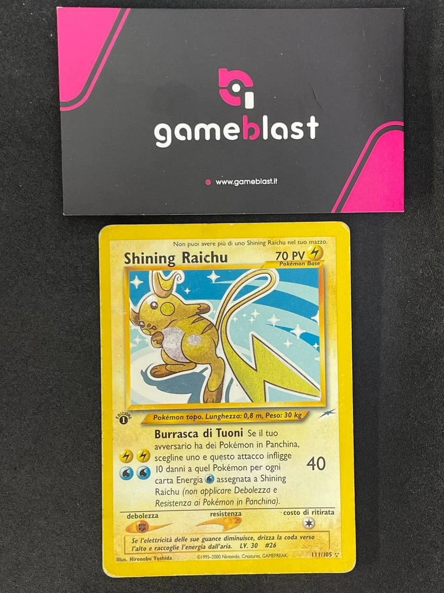 Shining Raichu for sale | eBay