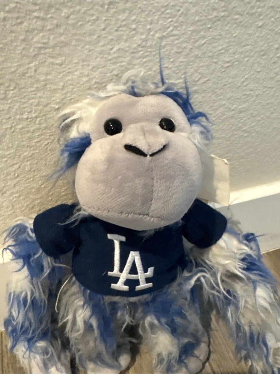 LA Dodgers rally monkey blue - inch plush stuffed animal | eBay