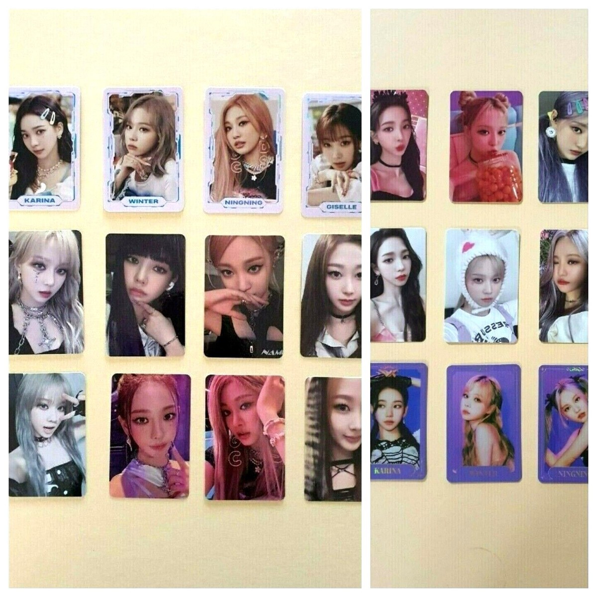 Aespa Girls + Life's Too Short OFFICIAL MD KARINA WINTER Trading