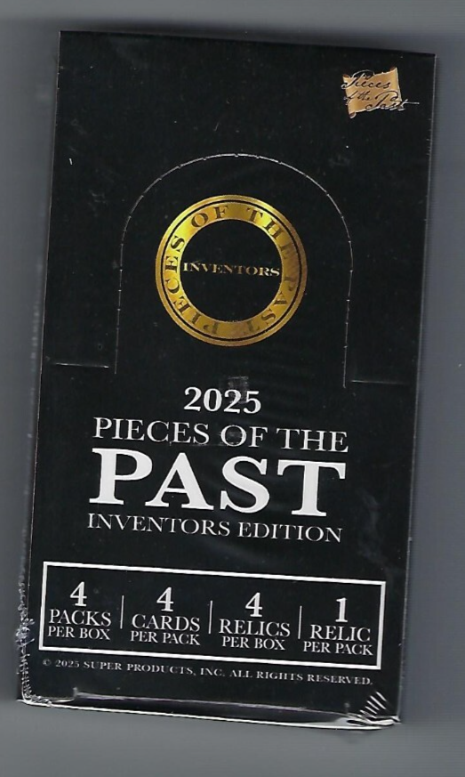 2025 Super Break Pieces of the Past Inventors Edition Hobby Box | eBay