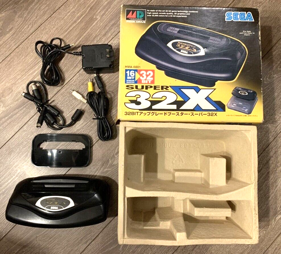 SEGA Super 32X Console System HMA-0001 MEGA DRIVE JAPAN Used