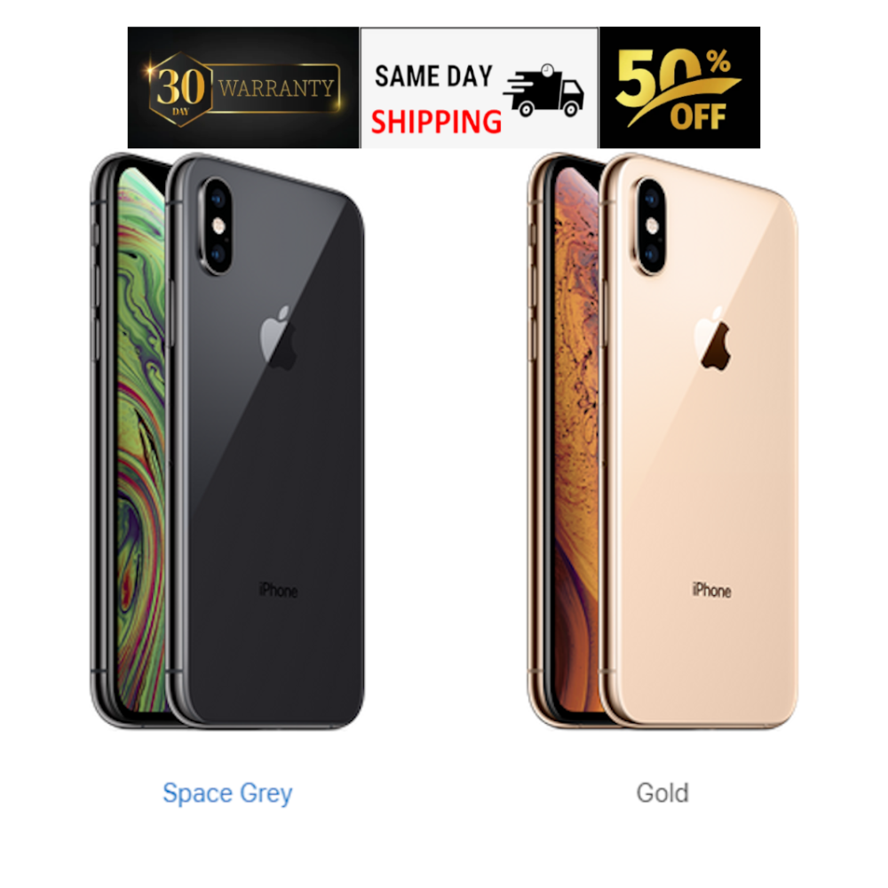 Apple iPhone XS 64/256GB Space Gray/Gold - Unlocked, Verizon, T