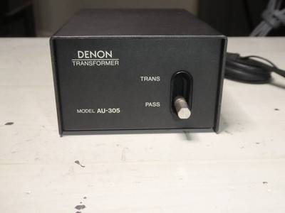 DENON AU-305 Step Up Transformer for MC Cartridge Tested | eBay