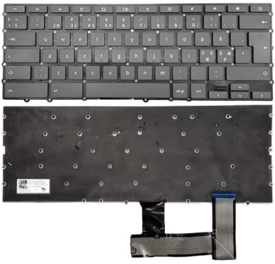 Original NORDIC KEYBOARD Lenovo Chromebook S340-14 S330 QWERTY