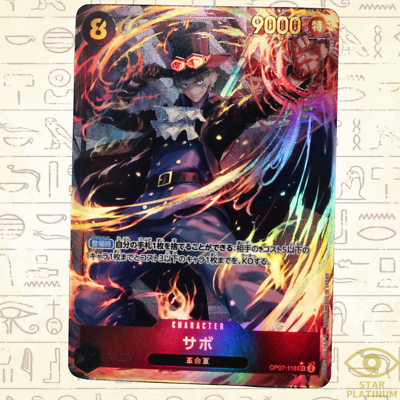 Sabo SEC OP07-118 Parallel Japanese ONE PIECE Card Game 500 Years