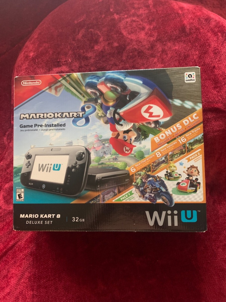 Nintendo Wii U Mario Kart 8 Deluxe 32GB Handheld System - Black