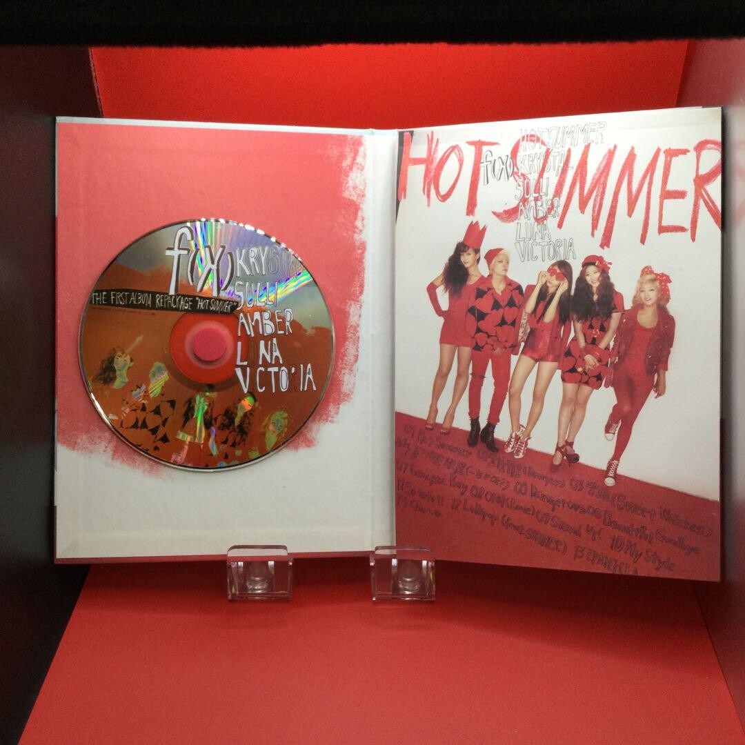 f(x) 4 Walls Random Jacket Ver Korea Press Edition & Hot summer