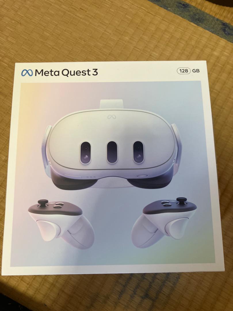 Meta Quest 3 128GB VR Headset Color White 2023 New Unused