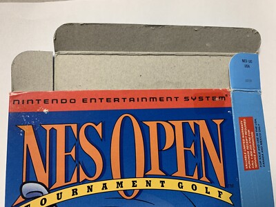 NES OPEN Tournament Golf Nintendo NES box only | eBay