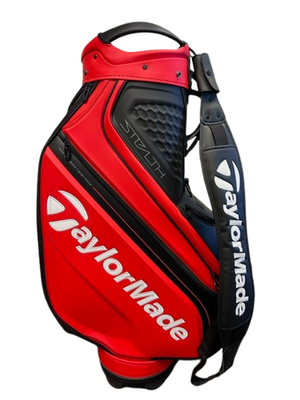 TaylorMade Golf 2022 Stealth Tour Staff Bag - Red & Black | eBay