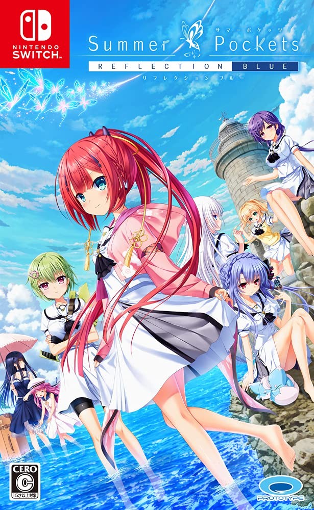 Summer Pockets Reflection Blue Nintendo Switch Visual Novel Japan