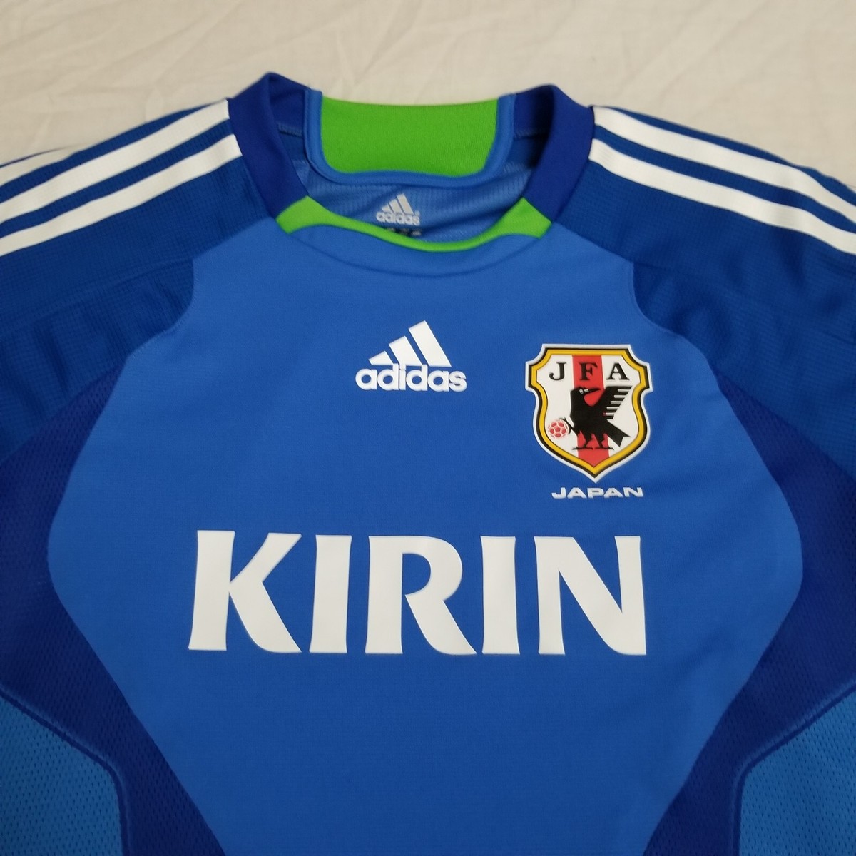 Adidas JFA Soccer Jersey Kirin Football Blue Japan National Team
