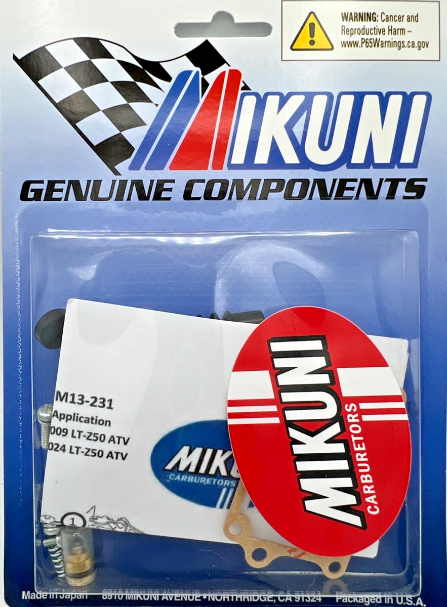 Genuine Mikuni Carb Rebuild Kit MK-VM13-231 '06-'08 & '17-'24