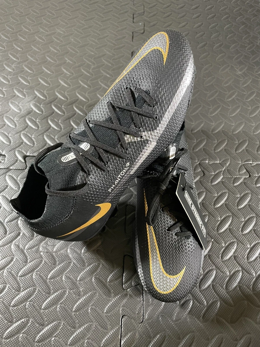 Nike Phantom GT 2 Pro DF FG Black Metallic Gold for Sale