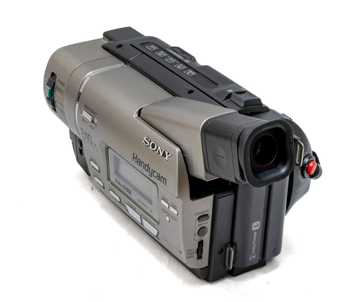 Videocamera Sony Handycam CCD-TR417E 8mm Video8 XR Hi8 240X Video