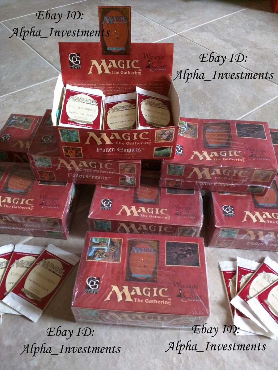 Magic the Gathering Fallen Empires Booster Pack Factory Sealed MTG