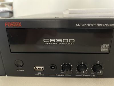 FOSTEX CR-500 MASTER Professional CD-Player / CD-RECORDER + BDA