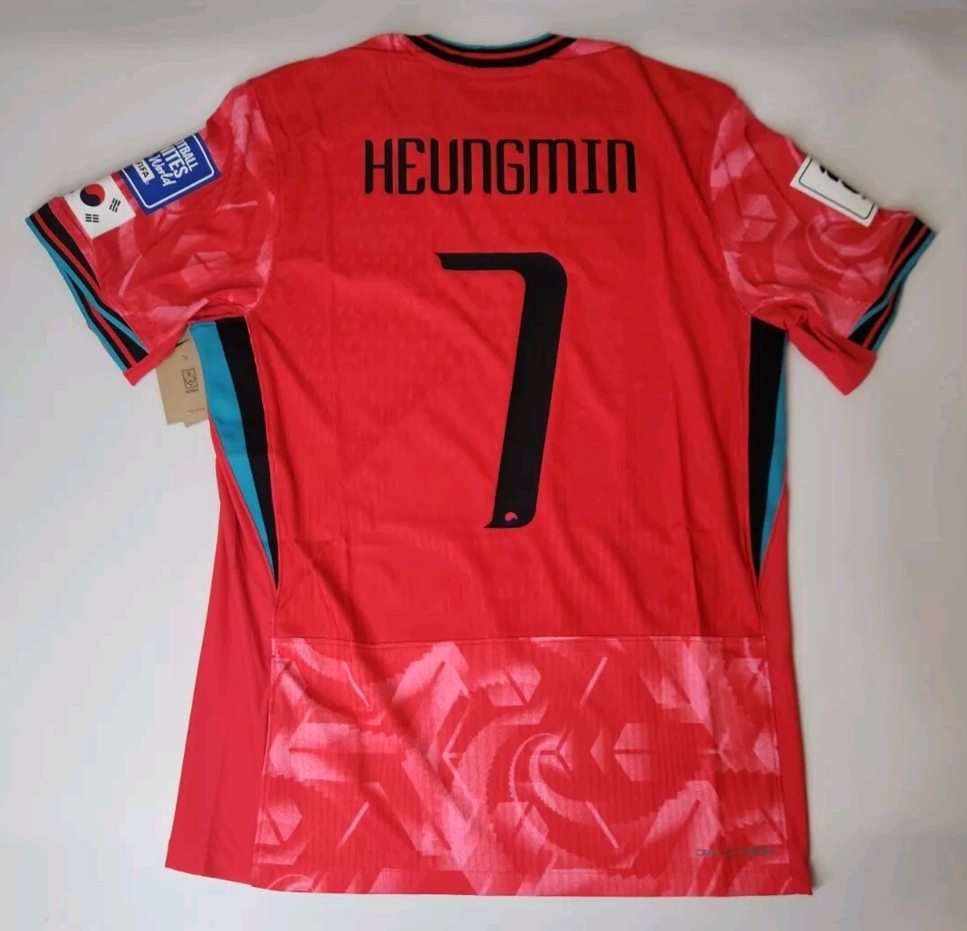 South Korea Away Authentic Jersey 2024 Nike Son Heung-min #7 M-2XL