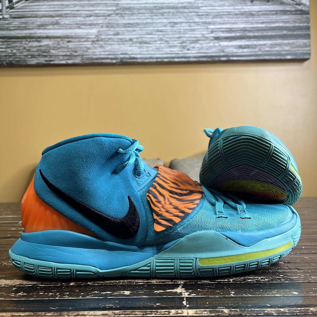 Nike Kyrie 6 Oracle Aqua Blue Turquoise Mens basketball shoes size