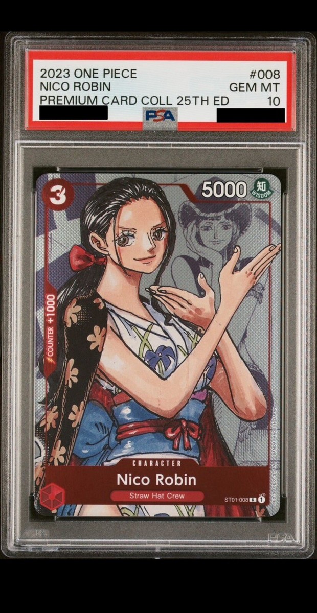 ONE PIECE Premium Card Collection 25th Anniversary NICO ROBIN ST01