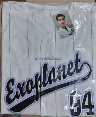 EXO EXIST Cream Soda POP-UP OFFICIAL MD GOODS BASEBALL UNIFORM VER