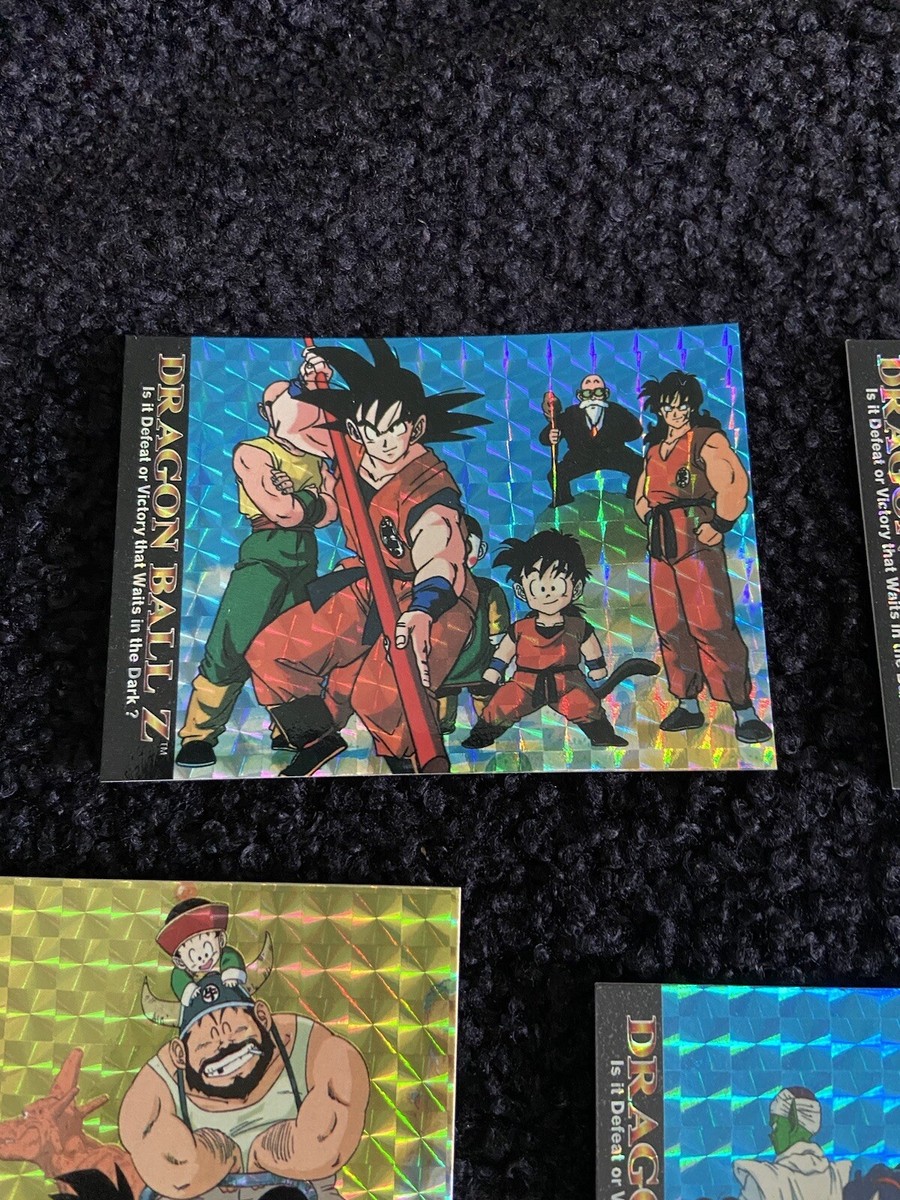 Dragon Ball Z Rare chase cards 1-10 1996 funimation set NM base