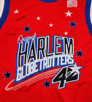Platinum FUBU Harlem Globetrotters #42 Twiggy Sanders Basketball