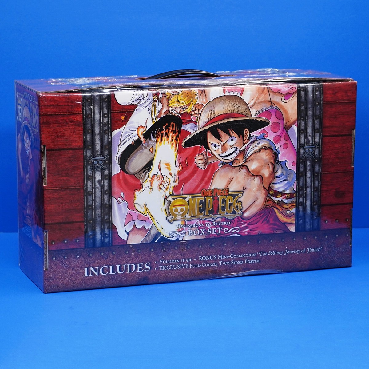 One Piece Manga Box Set 4 Volumes 71-90 Dressrosa To Reverie