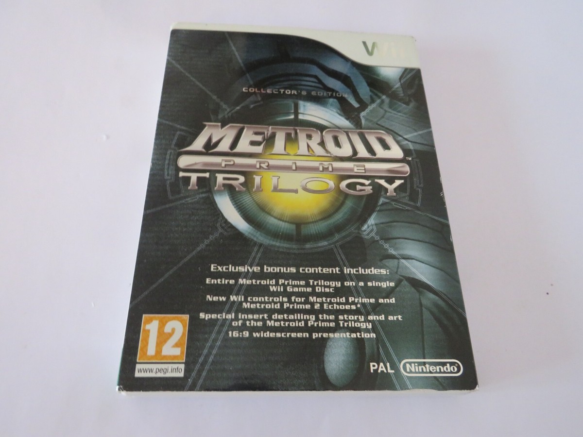 Metroid Prime Trilogy Collectors Nintendo Wii pal | eBay
