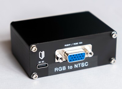 RGB VGA to NTSC S-video and composite transcoder/encoder | eBay