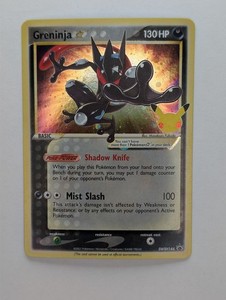 Pokemon Greninja Gold Star for sale | eBay