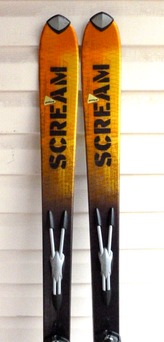 Salomon Pilot Scream Prolink Snow Skis with Salomon Bindings 186cm