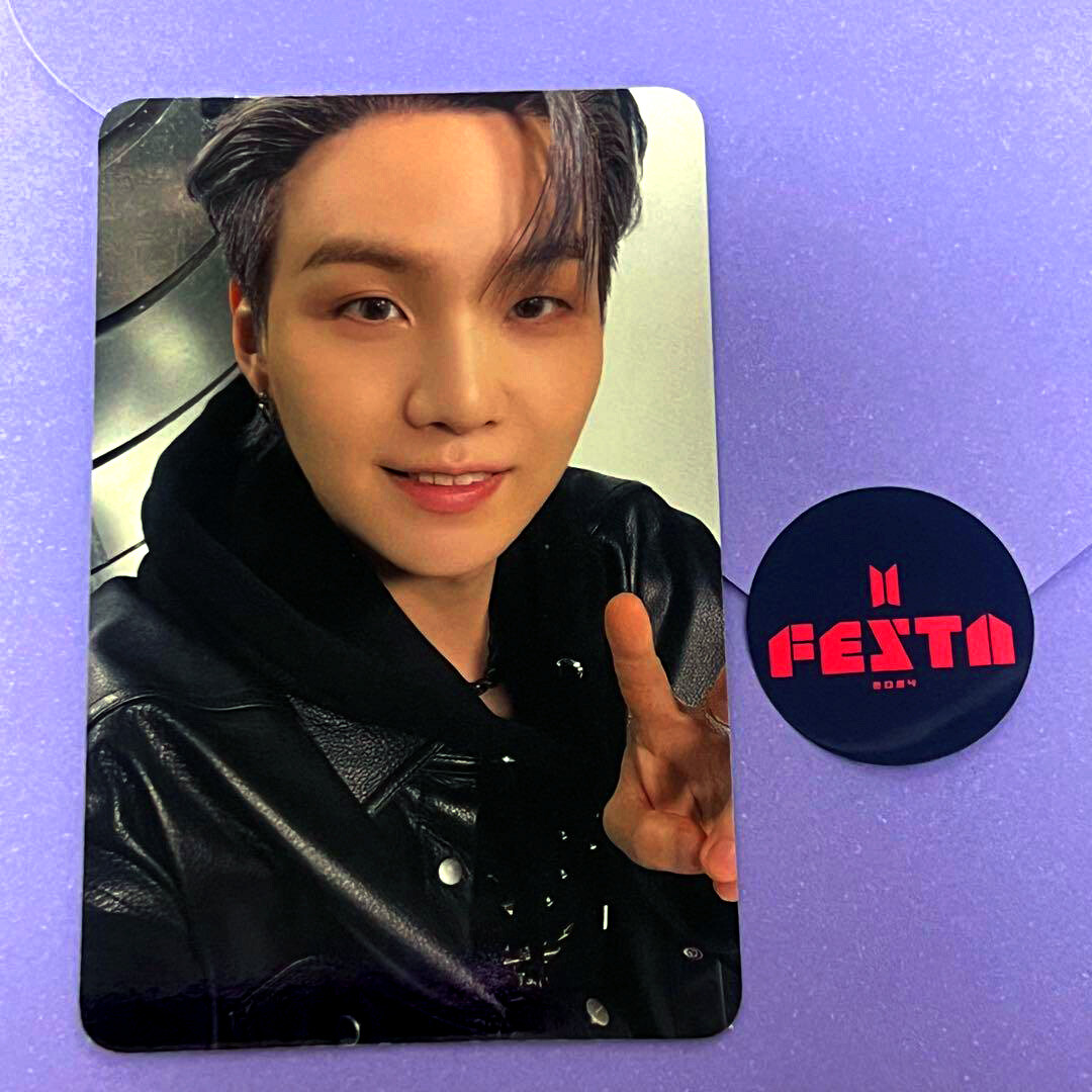 BTS FESTA 2024 ARMY ZONE FC Fanclub Limited Official Photocard | eBay