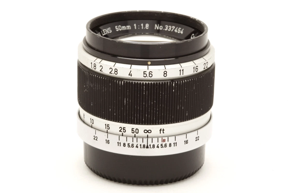 50mm Focal f/1.8 L39 Mount Camera Lenses for sale | eBay