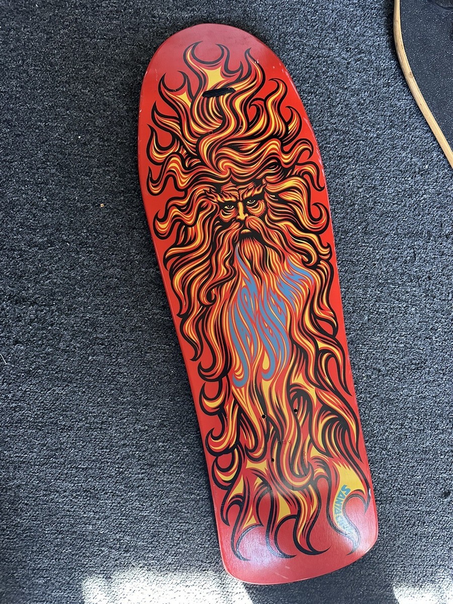 santa cruz jason jesse Sun God skateboard deck | eBay