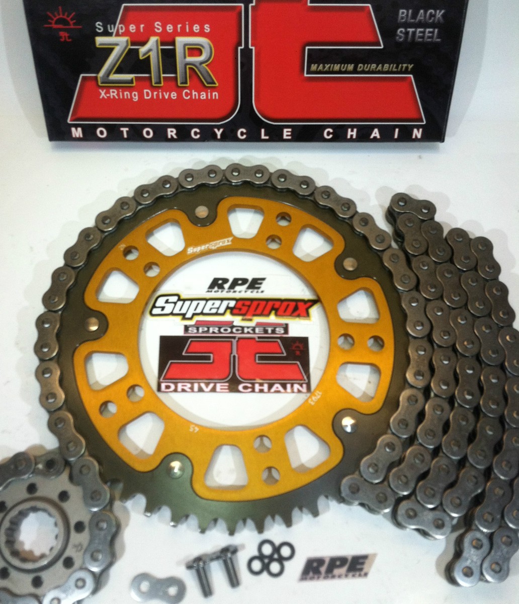 2011-2015 ZX-10R ZX10 Supersprox JT Z1R 525 Gold Chain and