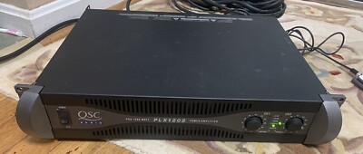 QSC PLX1202 Pro 1200 Watt Power Amp Amplifier 2 Channel for sale