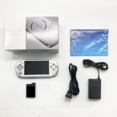 SONY PSP Playstation Portable Mystic Silver PSP-3000MS Exc | eBay
