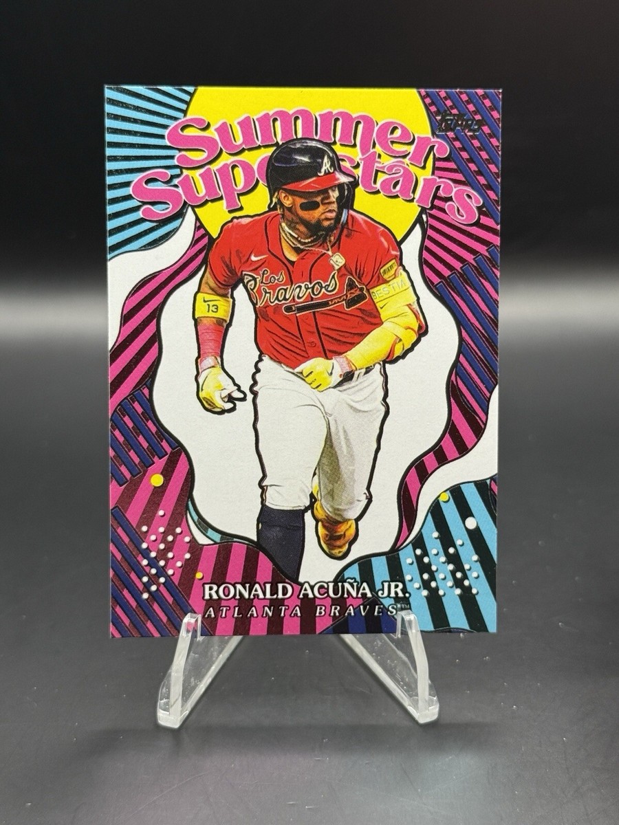 2025 Topps Series 2 Summer Superstars SS-4 Ronald Acuna Jr