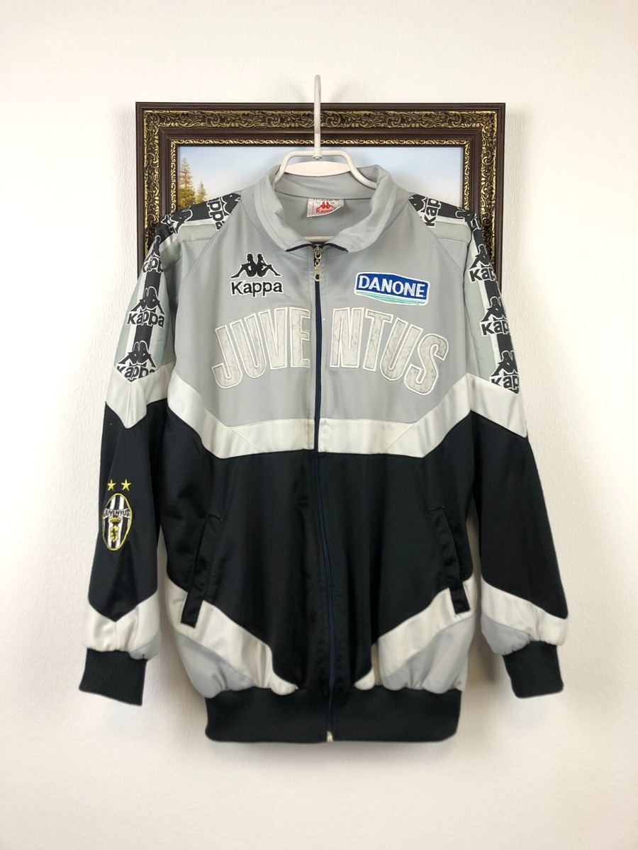 Vintage 90's Juventus Kappa Football Jacket Soccer Track Top Rare