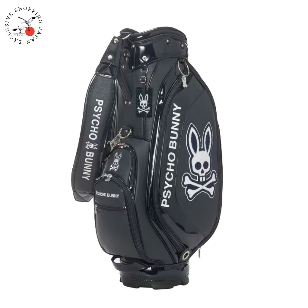 Psycho Bunny Golf Cart Bag Exclusive Edition 9 x 46in 5-way 4.3kg