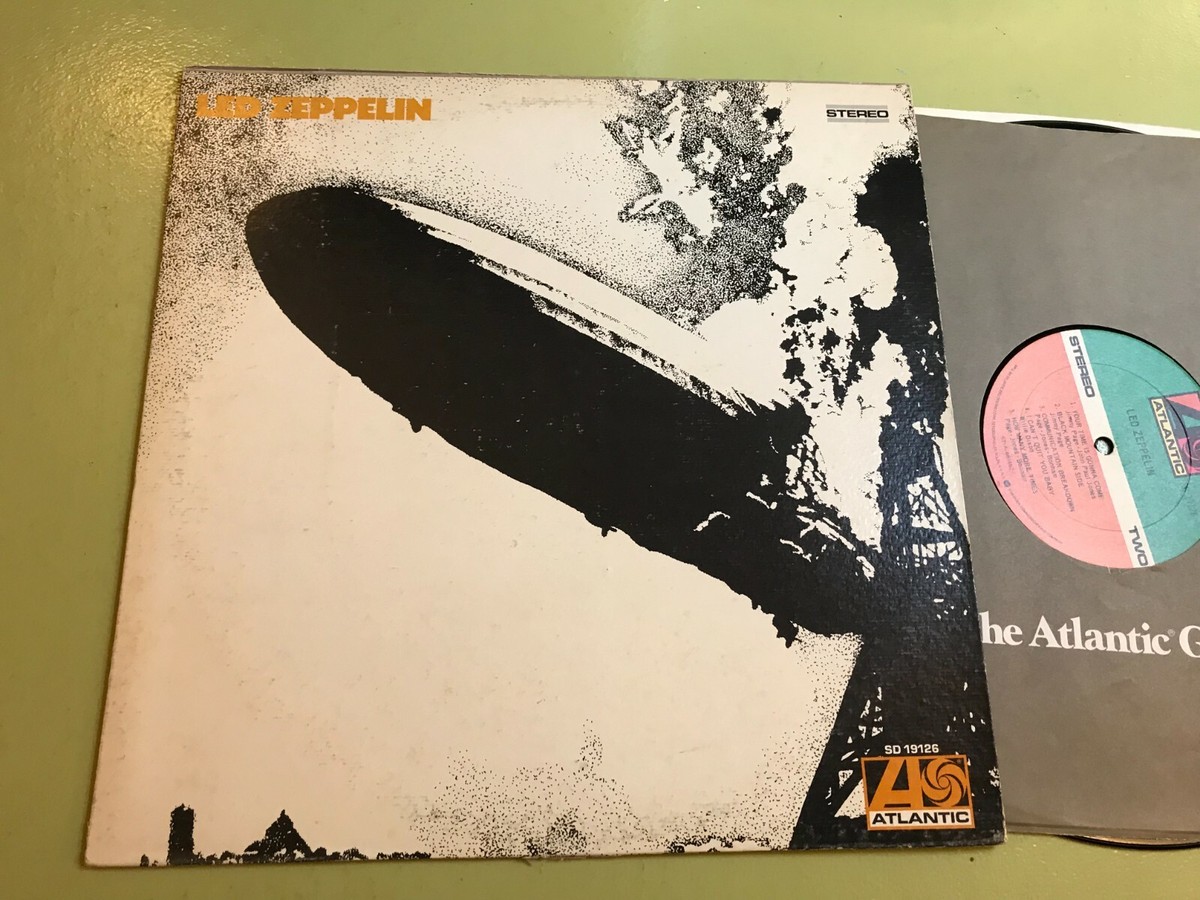 Led Zeppelin I 1st Self Titled 1969 '77 re sp debut s/t sd19126