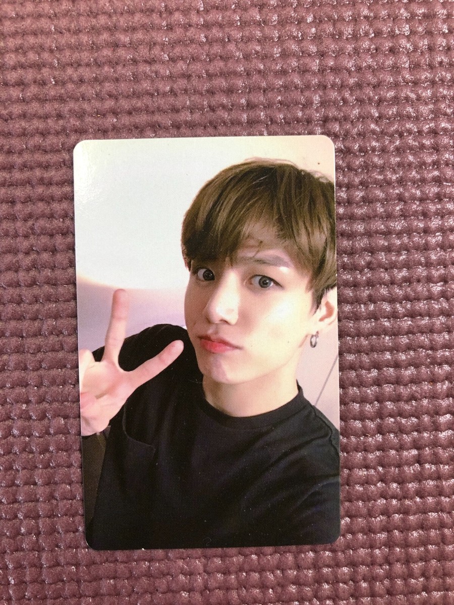 BTS World Tour Love Yourself Europe DVD Official Photo Card