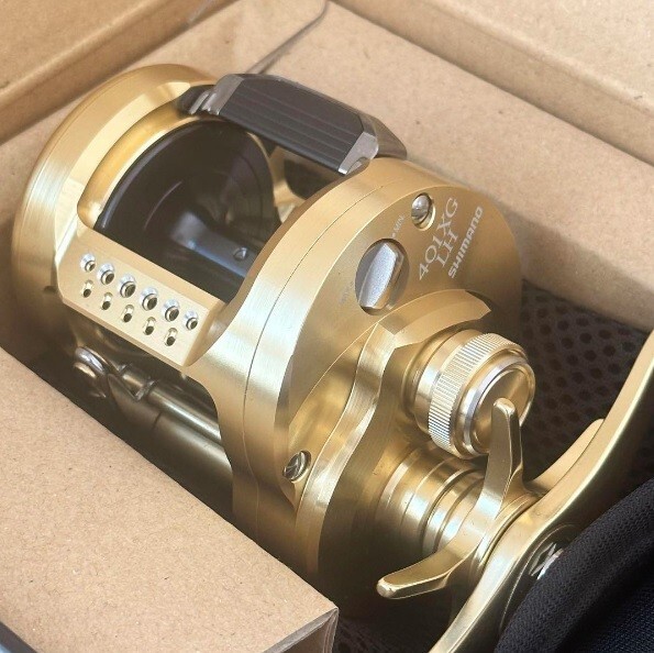 Baitcasting Reel 23 CALCUTTA CONQUEST MD 401XGLH Left Long Handle