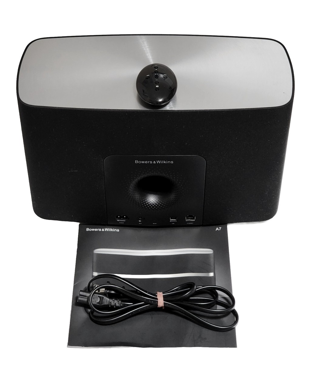 Bowers & Wilkins A7 Hi-Fi Wireless Music System w/ Remote, Power