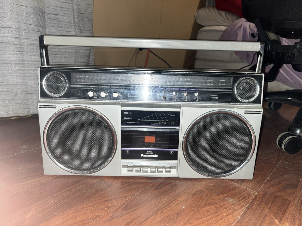 Panasonic Platinum RX-5080 Vintage Cassette Boombox 1980's
